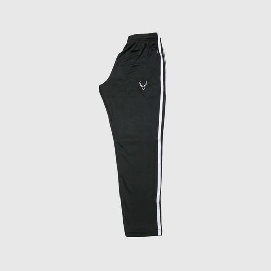 Trouser - Black with White Strips